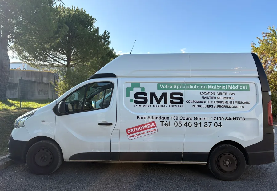 Livraison et installation de matériel médical à domicile — SMS Saintes